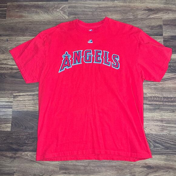Los Angeles Angels MLB T Shirt Mike Trout 27 Adult XL - Picture 1 of 5